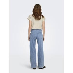 Only Madison Hw Button Wide Jean